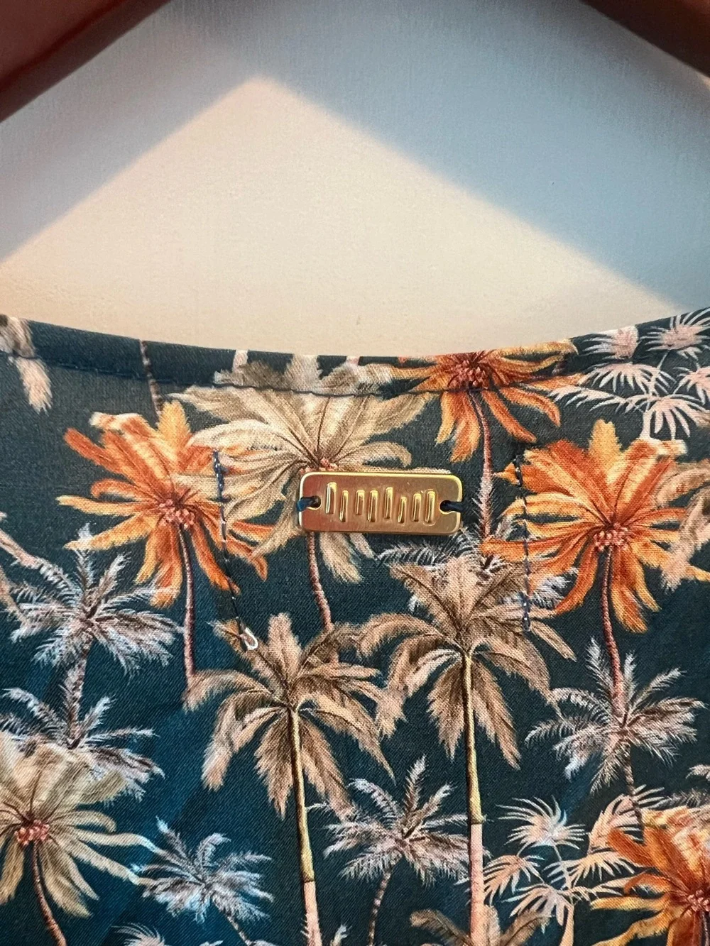 Palmacea Swimwear Palm Print Kimono Cover Up NWT